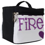 I Love My Fireman Make Up Travel Bag (Big)