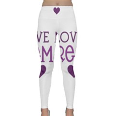 Lightweight Velour Classic Yoga Leggings 