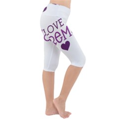 Lightweight Velour Cropped Yoga Leggings 