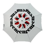 I Love My Fireman Golf Umbrella