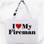 I Love My Fireman Mini Tote Bag