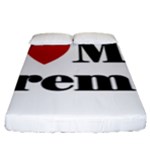 I Love My Fireman Fitted Sheet (King Size)