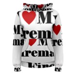 I Love My Fireman Women s Pullover Hoodie