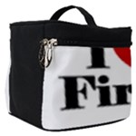 I Love My Fireman Make Up Travel Bag (Small)