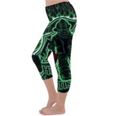 Capri Winter Leggings  Back