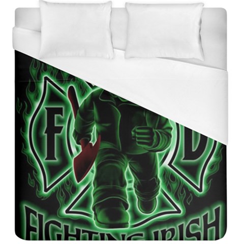 Fighting Irish Duvet Cover (King Size) from ArtsNow.com