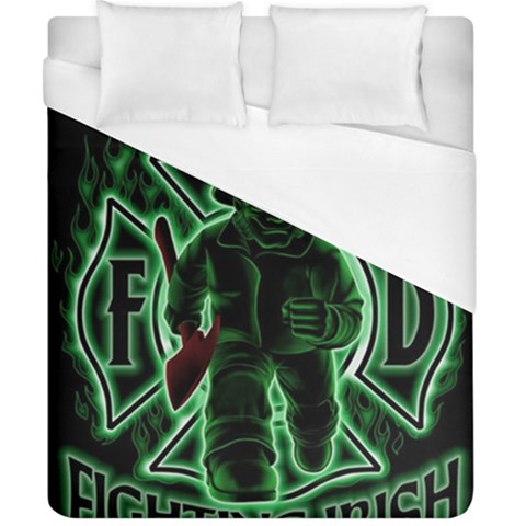 Fighting Irish Duvet Cover (California King Size) from ArtsNow.com