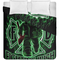 Fighting Irish Duvet Cover Double Side (King Size) from ArtsNow.com