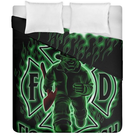 Fighting Irish Duvet Cover Double Side (California King Size) from ArtsNow.com