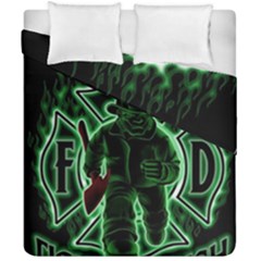 Fighting Irish Duvet Cover Double Side (California King Size) from ArtsNow.com