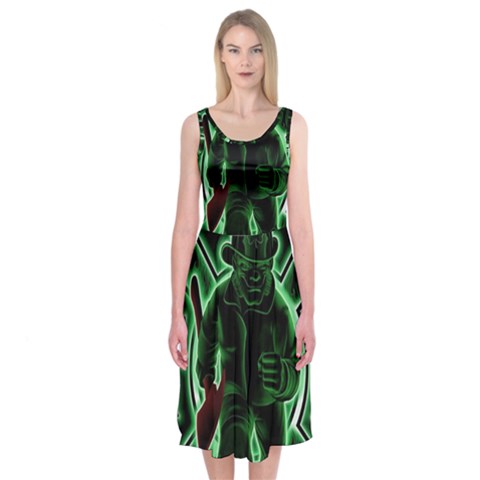 Fighting Irish Midi Sleeveless Dress from ArtsNow.com