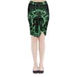 Fighting Irish Midi Wrap Pencil Skirt