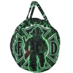 Fighting Irish Giant Round Zipper Tote