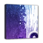 Purple Splash Mini Canvas 8  x 8  (Stretched)