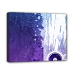 Purple Splash Canvas 10  x 8  (Stretched)