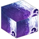 Purple Splash Storage Stool 12 