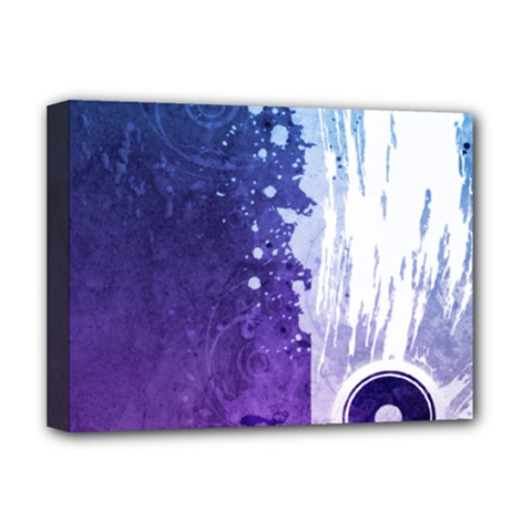 Purple Splash Deluxe Canvas 16  x 12  (Stretched)  from ArtsNow.com