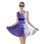 Purple Splash Skater Dress