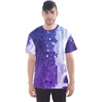 Purple Splash Men s Sports Mesh Tee