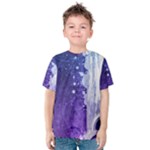 Purple Splash Kids  Cotton Tee