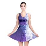 Purple Splash Reversible Skater Dress