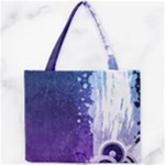 Purple Splash Mini Tote Bag