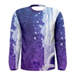 Purple Splash Men s Long Sleeve Tee