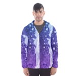 Purple Splash Men s Hooded Windbreaker