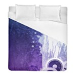 Purple Splash Duvet Cover (Full/ Double Size)