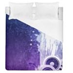 Purple Splash Duvet Cover (Queen Size)