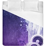 Purple Splash Duvet Cover (King Size)