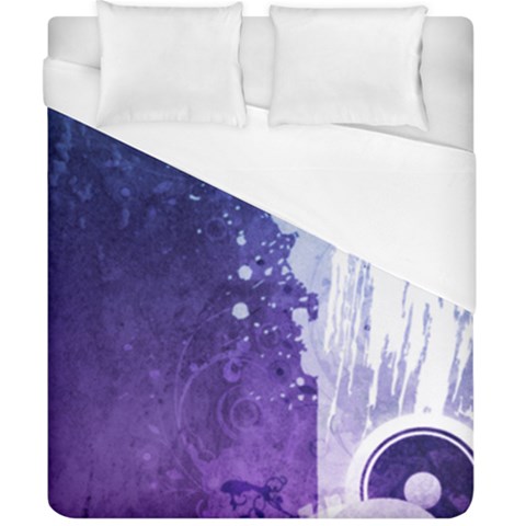 Purple Splash Duvet Cover (California King Size) from ArtsNow.com