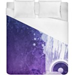 Purple Splash Duvet Cover (California King Size)