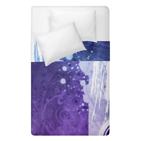 Purple Splash Duvet Cover Double Side (Single Size) from ArtsNow.com