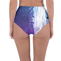 Reversible High-Waist Bikini Bottoms 