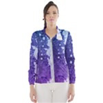 Purple Splash Women s Windbreaker