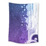 Purple Splash Medium Tapestry