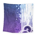 Purple Splash Square Tapestry (Large)