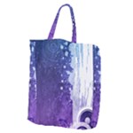 Purple Splash Giant Grocery Tote