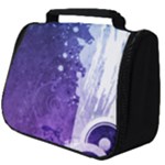 Purple Splash Full Print Travel Pouch (Big)