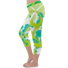 Capri Winter Leggings  Back