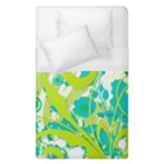 Green Blue Flower Art Duvet Cover (Single Size)