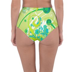 Reversible High-Waist Bikini Bottoms 