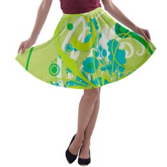 A-line Skater Skirt 