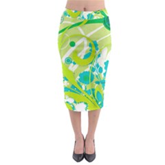 Midi Pencil Skirt 