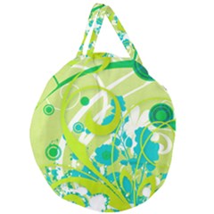 Giant Round Zipper Tote 