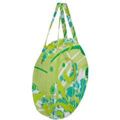 Giant Round Zipper Tote 