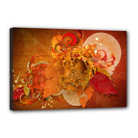 Fall Art Canvas 18  x 12  (Stretched) from ArtsNow.com