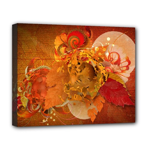 Fall Art Deluxe Canvas 20  x 16  (Stretched) from ArtsNow.com