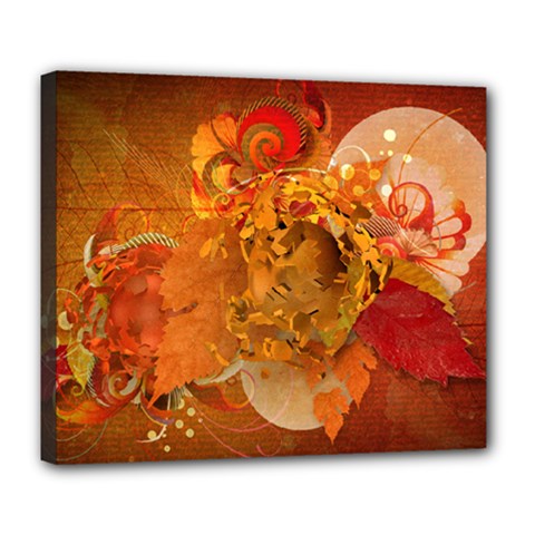 Fall Art Deluxe Canvas 24  x 20  (Stretched) from ArtsNow.com